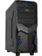 Frısby FC-8860G 500W 2X120MM Fan Usb3.0 Midi Tower Siyah Kasa 1