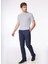 Normal Bel Normal Paça Lacivert Erkek Chino Pantolon F4SM-PNT-658 1