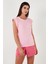 Pamuklu Bisiklet Yaka Kolsuz T Shirt Kadın T Shirt 5864019 2