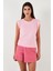 Pamuklu Bisiklet Yaka Kolsuz T Shirt Kadın T Shirt 5864019 5