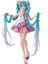 20 cm Proje Dıva Arcade Pembe Kiraz Hatsune Miku Şekil Anime Kız Heykelcik Modeli Dekorasyon Bebek (Yurt Dışından) 1