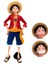 Hot 28CM One Piece Anime Figure Confident Smiley Luffy Three Form Face Changing Doll Action Figurine Model Toys Kits (Yurt Dışından) 3