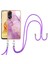Oppo Oppo 8t 4g Tampon Mermer Crossbody Kordon Askısı Için Kılıf Yumuşak (Yurt Dışından) 1