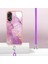 Oppo Oppo 8t 4g Tampon Mermer Crossbody Kordon Askısı Için Kılıf Yumuşak (Yurt Dışından) 5