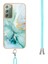 SZY Market Samsung Galaxy Not 20 Için Kılıf 5g Mermer Tampon Crossbody Kordon Askısı (Yurt Dışından) 3