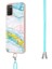 Samsung Galaxy A02S Tampon Mermer Anti-Scratch Yumuşak Crossbody Için Kılıf (Yurt Dışından) 4