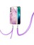 Samsung Galaxy S22 5g Için Crossbody Kordon Askısı Tampon Mermer Yumuşak (Yurt Dışından) 1