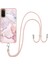 Samsung Galaxy S20 5g Crossbody Kordon Askısı Mermer Anti-Scratch Için Kılıf (Yurt Dışından) 1