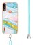 Motoroal Moto E7 Güç Crossbody Kordon Askısı Mermer Yumuşak Tampon Için Kılıf (Yurt Dışından) 4