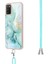 Samsung Galaxy A02S Tampon Mermer Anti-Scratch Yumuşak Crossbody Için Kılıf (Yurt Dışından) 3