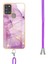 Samsung Galaxy A21S Anti-Scratch Yumuşak Mermer Crossbody Kordon Için Kılıf (Yurt Dışından) 2