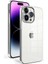 iPhone 14 Pro Max - Uyumlu Appfube Sun Kapak-Gümüş 1