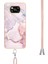 Xiaomi Poco X3 Nfc Anti-Scratch Yumuşak Tampon Mermer Crossbody Için Kılıf (Yurt Dışından) 4