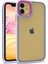 iPhone 12 - Uyumlu Appfube Flora Kapak-Lila 1