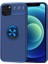 iPhone 13 - Uyumlu Appfube Ravel Silikon Kapak-Mavi 1