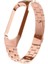 Xiaomi Mi Band 5 Uyumlu Krd-04 Metal Kordon App Rose Gold 1