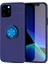 iPhone 12 Pro Max - Uyumlu Appfube Ravel Silikon Kapak-Mavi 1