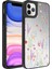 Apple iPhone 11 Pro Max - Uyumlu Aynalı Desenli Kamera Korumalı Parlak Appfube Mirror Kapak-Dallar 1