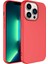 iPhone 14 Pro Max - Uyumlu Appfube Kamera Korumalı Mara Lansman Kapak-Kırmızı 2