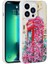 iPhone 13 Pro Max - Uyumlu Simli Desenli Kamera Korumalı Parlak Appfube Popy Kapak-Dallar 4