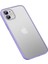 iPhone 11 - Uyumlu Appfube Retro Kapak-Lila 1