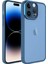 iPhone 14 Pro Max - Uyumlu Kamera Korumalı Transparan Appfube Post Kapak-Derin Mor 5