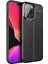 iPhone 14 Pro Max - Uyumlu Appfube Niss Silikon Kapak-Siyah 1