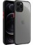 iPhone 12 Pro Max - Uyumlu ​​appfube Kaff Kapak-Siyah 1