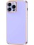iPhone 12 Pro Max - Uyumlu Appfube Bark Kapak-Mor 1