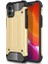 iPhone 12 Mini - Uyumlu Appfube Crash Silikon Kapak-Gold 1