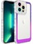 iPhone 14 Pro Max - Uyumlu Simli ve Renk Geçiş Tasarımlı Lens Korumalı Appfube Park Kapak-Yeşil-Mavi 2