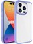iPhone 15 Pro Max - Uyumlu Appfube Krom Kapak-Derin Mor 5