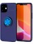 iPhone 12 Mini - Uyumlu Appfube Ravel Silikon Kapak-Siyah-Kırmızı 5