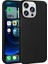 iPhone 15 Pro Max - Uyumlu Appfube Premier Silikon Kapak-Siyah 1