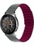 Galaxy Watch Active 2 40MM Uyumlu Krd-52 Kordon Mıy Gri-Kırmızı 1