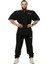 Şalvar Kesim Eşofman Altı Havlu Body Pantolon Big Sam PNT1383 4