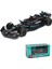 1/43 Bburago 1:43 Mercedes-Amg Petronas F1 Takımı W14 2023 44 # Lewis Hamilton F1 63 # George Russell Alaşım Araba Döküm Modeli Koleksiyonu Hediye (W14 63 #) (Yurt Dışından) 1