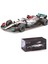 1:43 2022 F1 Mercedes-Amg Takımı W13 #44 Lewis Hamilton #63 Georage Russell Alaşım Lüks Araç Pres Döküm Araba Model Oyuncak (2022 W13 No.44 Ciltli) (Yurt Dışından) 1