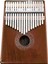 KLX-553 Kalimba 1. Sınıf Maun Ağacı Mineral Çelik Paslanmaz 17 Tuş Tam Set 2