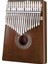 KLX-553 Kalimba 1. Sınıf Maun Ağacı Mineral Çelik Paslanmaz 17 Tuş Tam Set 3