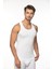 Erkek Pamuklu Süprem Penye Slim Fit Arkası Çapraz Sporcu Likralı Atlet 6'lı - 1050 2