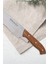 32CM Ahşap Saplı Çelik Sef Bıçağı G0462 2
