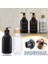 MATTE-BLACK-300ML-300/500ML Sabunluk Kalınlaştırılmış Doldurulabilir Şampuan Pompası Şişesi Losyon Kabı Sabun Pompası Tankı El Yıkama Banyo Aksesuarları (Yurt Dışından) 4