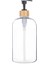 Bottle-C-Matte Boş Şampuan Şişesi Bambu Pompa Şampuan Dispenseri Şişe Vücut Yıkama Losyonu El Sabunu Dağıtma Şişesi Banyo Sabunluk (Yurt Dışından) 1