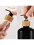 Bottle-C-Matte Boş Şampuan Şişesi Bambu Pompa Şampuan Dispenseri Şişe Vücut Yıkama Losyonu El Sabunu Dağıtma Şişesi Banyo Sabunluk (Yurt Dışından) 4