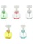 GREEN-300ML-1PC Çiçek Köpük Şişe Köpük Losyon Doldurulabilir Şişe Çiçek Pompası Kafa Sabun Şampuan Kozmetik Boş Şişe Banyo Aksesuarları (Yurt Dışından) 5