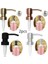 Rose Gold-2pc Retro Metal Sıvı Sabunluk Yedek Sabun Pompası Losyon Şampuan Pompası Şişe Kuş Kafası Banyo Aksesuarları (Yurt Dışından) 2