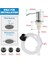 Gümüş Bir Set-Mutfak Lavabo Sıvı Sabunluk Pompası Paslanmaz Çelik 500 ml Sıvı Sabun Şişesi Lavabo Dağı El Basınçlı Sabunluk Şişesi (Yurt Dışından) 5