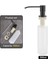 500 ml Siyah Mutfak Lavabo Sıvı Sabunluk Pompaları Paslanmaz Çelik Kafa Lavabo El Losyonu Sabunluklar Tüp Hortum Şişe Aksesuarları Ile (Yurt Dışından) 1