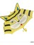 High Quality ShoeBag Coco Mall Çocuklar Için Yağmur Için Karikatür Şemsii Uzun Mango (Yurt Dışından) 1